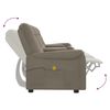 vidaXL Fauteuil de massage inclinable avec porte-gobelets 4 places