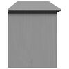 VidaXL Banc de couloir BODO gris 114x40x45 cm