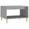 vidaXL Table basse Sonoma gris 60x50x40 cm Bois d'ing&eacute;nierie