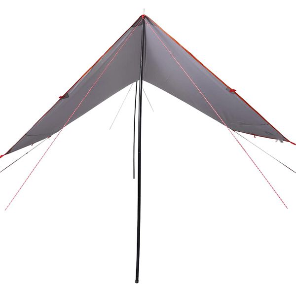 vidaXL Bâche de camping orange 430x380x210 cm imperméable
