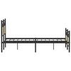 vidaXL Cadre de lit sans matelas ch&ecirc;ne sonoma 150x200 cm