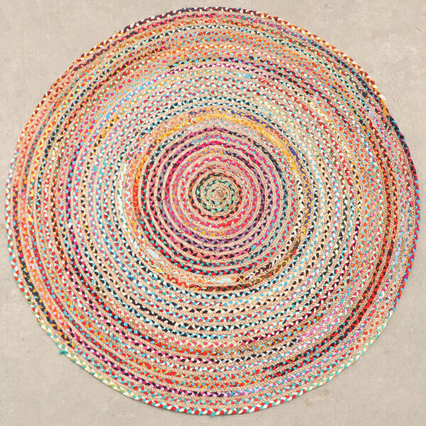 Dutch Lifestyle Tapis Jaipur Classic 200 cm Rond Multicolore