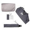 vidaXL Tente de plage 2 personnes gris imperm&eacute;able