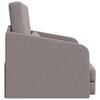vidaXL Canap&eacute;-Lit 60cm Taupe tissu