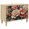 vidaXL Meuble TV BORNE 69 x 33 x 50 cm Sonoma Bois d'ing&eacute;nierie