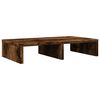 vidaXL Support de moniteur ch&ecirc;ne fum&eacute; 50x27x10 cm bois d'ing&eacute;nierie