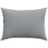 vidaXL Coussins de canapé 2 pcs Gris clair 70 x 50 cm tissu