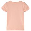 T-shirt pour enfants orange clair 128