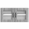 vidaXL Armoire de cuisine Gris Sonoma 80 x 31 x 40 cm