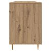 vidaXL Bureau ch&ecirc;ne artisanal 140 x 50 x 75 cm Bois d'ing&eacute;nierie