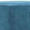 vidaXL Repose-pied Bleu 70x55x41 cm Velours
