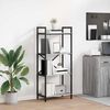 vidaXL &Eacute;tag&egrave;re Gris Sonoma 56 x 34 x 133,5 cm Bois d'ing&eacute;nierie