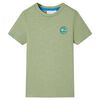 T-shirt pour enfants kaki clair 128