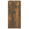 vidaXL Buffet Ch&ecirc;ne fum&eacute; 80x33x70 cm Bois d'ing&eacute;nierie