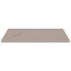 vidaXL Receveur de douche SMC Marron 100x70 cm