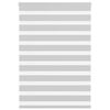 vidaXL Store z&egrave;bre gris clair largeur du tissu 90,9 cm polyester
