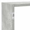 vidaXL &Eacute;tag&egrave;re cube murale 7 compartiments gris b&eacute;ton bois ing&eacute;nierie