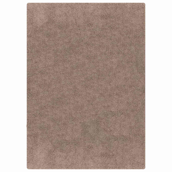 vidaXL Tapis Shaggy Anti-dérapant Marron 200 x 290 cm PP