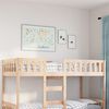 vidaXL Lit pour enfants sans matelas 90x190 cm bois de pin massif