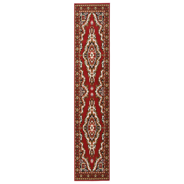 vidaXL Tapis BCF Rouge oriental 60x450 cm