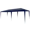 vidaXL Tente de r&eacute;ception 3x6 m PE Bleu