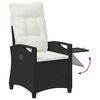 vidaXL Chaises de jardin inclinables 56 x 60 x 112 cm acier