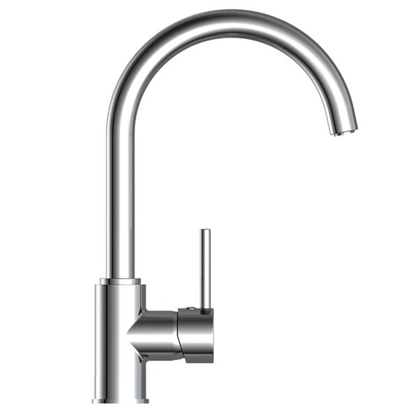 SCH&Uuml;TTE Mitigeur d'&eacute;vier avec bec verseur haut rond CASALLA chrome