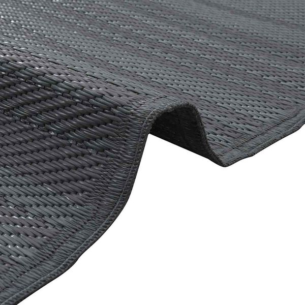 vidaXL Tapis d'ext&eacute;rieur ARAKIL Gris 300 x 400 cm PP