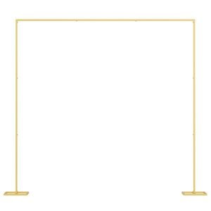 vidaXL Arche de mariage Dor&eacute; 338 x 35 x 300 cm Acier