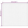 vidaXL Couverture lest&eacute;e Cr&egrave;me clair 200x220 cm 9 kg Tissu