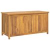 vidaXL Bo&icirc;te de jardin 114x50x58 cm Bois massif de teck