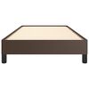 vidaXL Cadre de lit sans matelas marron 80x200 cm similicuir