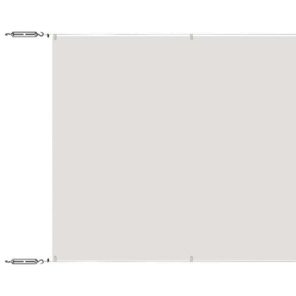 vidaXL Auvent vertical Blanc 180x1200 cm Tissu oxford
