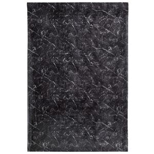 vidaXL Autocollant auto-adh&eacute;sif pour meuble noir marbr&eacute; 90x500 cm PVC