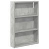 vidaXL Armoire murale de salle de bain Gris B&eacute;ton 40 x 10 x 60,5 cm