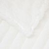 vidaXL Couvertures &agrave; jeter 6 pcs Blanc 240 x 220 cm Toison