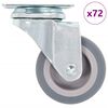 vidaXL 72 pcs Roulettes pivotantes 50 mm