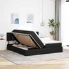 vidaXL Lit de Rangement Noir 180 x 200 cm Cuir synth&eacute;tique