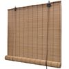 vidaXL Store roulant en bambou 140x220 cm Marron
