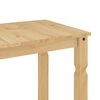 vidaXL Ensemble &agrave; manger Panama 5 pcs bois de pin massif