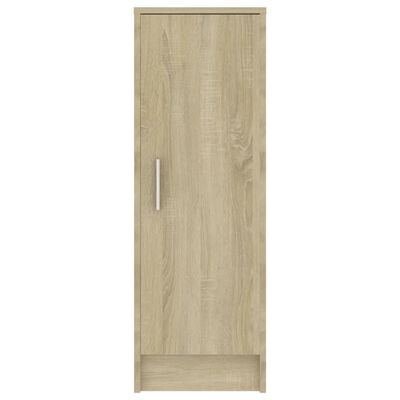 vidaXL Armoire à chaussures Chêne Sonoma 32x35x92 cm Bois d’ingénierie