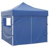 vidaXL Tente de f&ecirc;te Bleu 291 x 291 x 315 cm Tissu Oxford