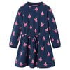 vidaXL Robe pour enfants bleu marine 116