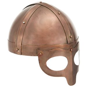 vidaXL Casque de viking de r&eacute;plique antique pour GN Cuivre Acier