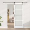 vidaXL Porte coulissante ORKDAL Blanc 78 x 211 cm