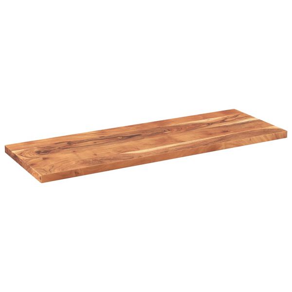 vidaXL Dessus de table 140x50x2,5cm rectangulaire bois massif d'acacia