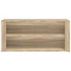 vidaXL &Eacute;tag&egrave;re &agrave; chaussures Ch&ecirc;ne sonoma 100x35x45cm Bois d'ing&eacute;nierie