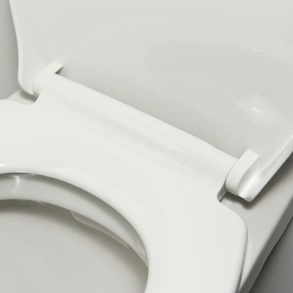 Tiger Si&egrave;ge de toilette Pasadena Thermoplastique Blanc