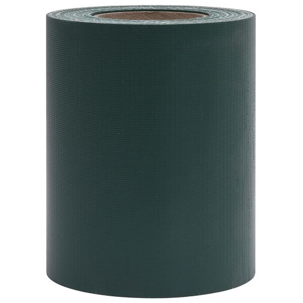 vidaXL &Eacute;crans d'intimit&eacute; de jardin 4 pcs PVC 35x0,19 m Vert mat