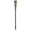 Luxform Lampe solaire &agrave; LED torche de jardin Plymouth Gris